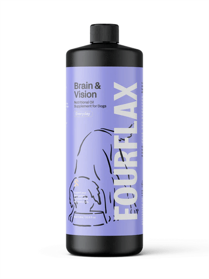 Fourflax Canine Brain &amp; Vision Fish &amp; Flax Oil