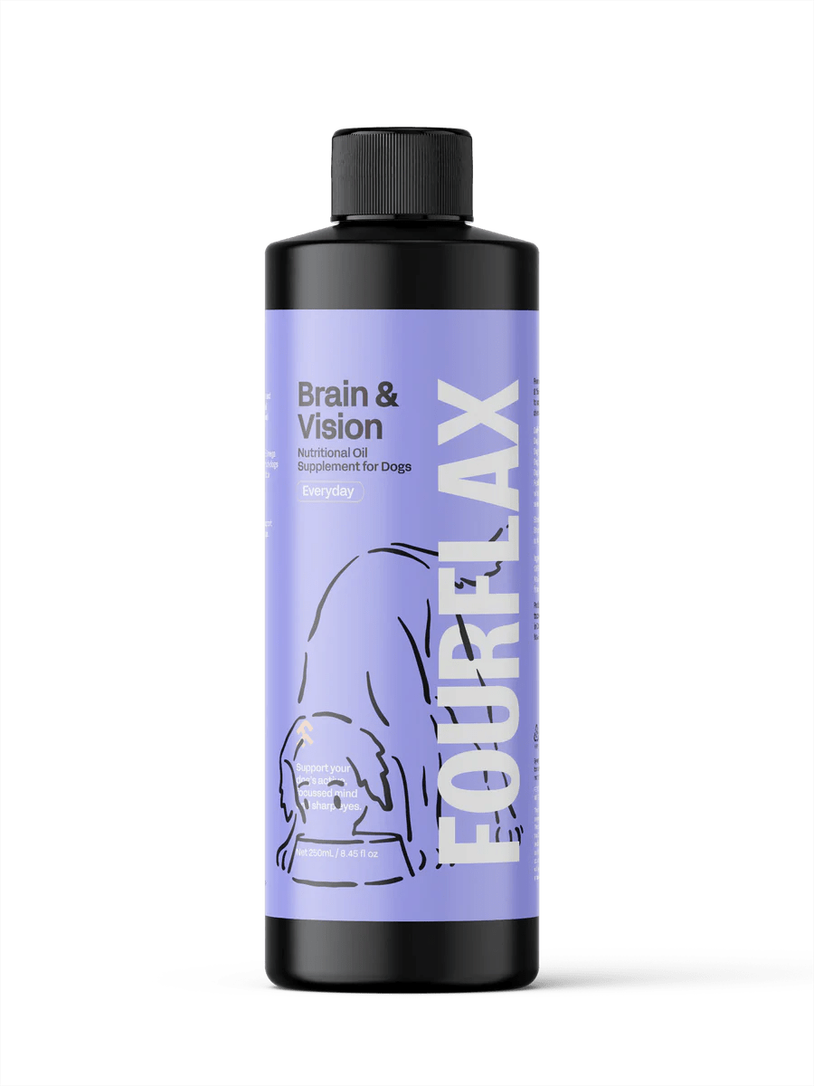 Fourflax Canine Brain &amp; Vision Fish &amp; Flax Oil