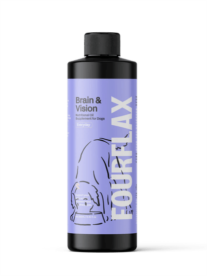 Fourflax Canine Brain &amp; Vision Fish &amp; Flax Oil