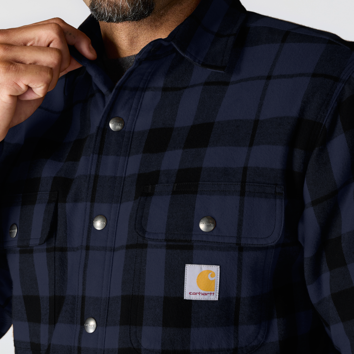 Carhartt HUBBARD Plaid Shirt Jacket - 4