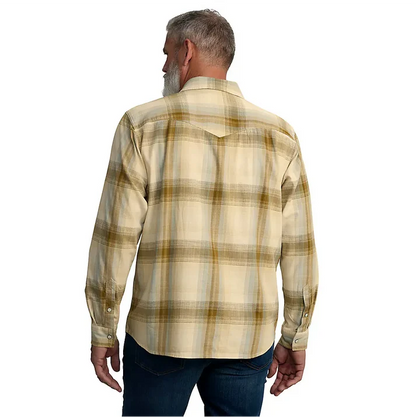 Carhartt Montana Rugged Flex Relaxed Fit Lightweight Long-Sleeve Snap-Front Plaid Shirt - 2