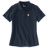 Carhartt Womens Relaxed Fit Midweight Short Sleeve Polo