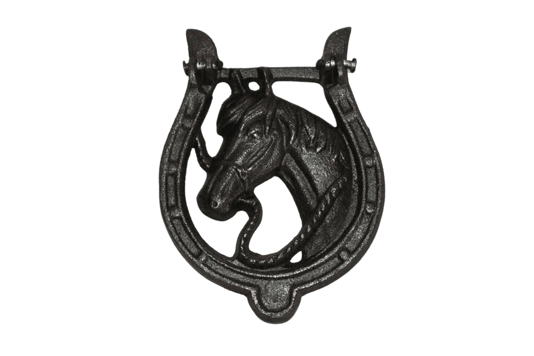 Cast Iron Horse Shoe Door Knocker