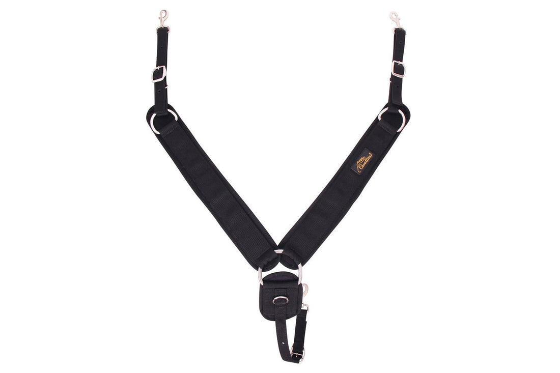 Cavallino Air Tech Y Breastplate - Black