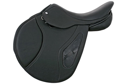Cavallino Badminton Jump Saddle - Black