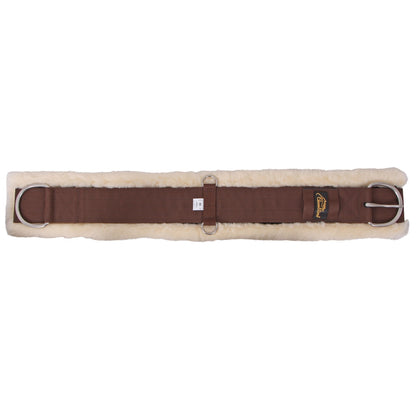 Cavallino ComfiEze Natural Western Buckle/Dee Girth - Brown