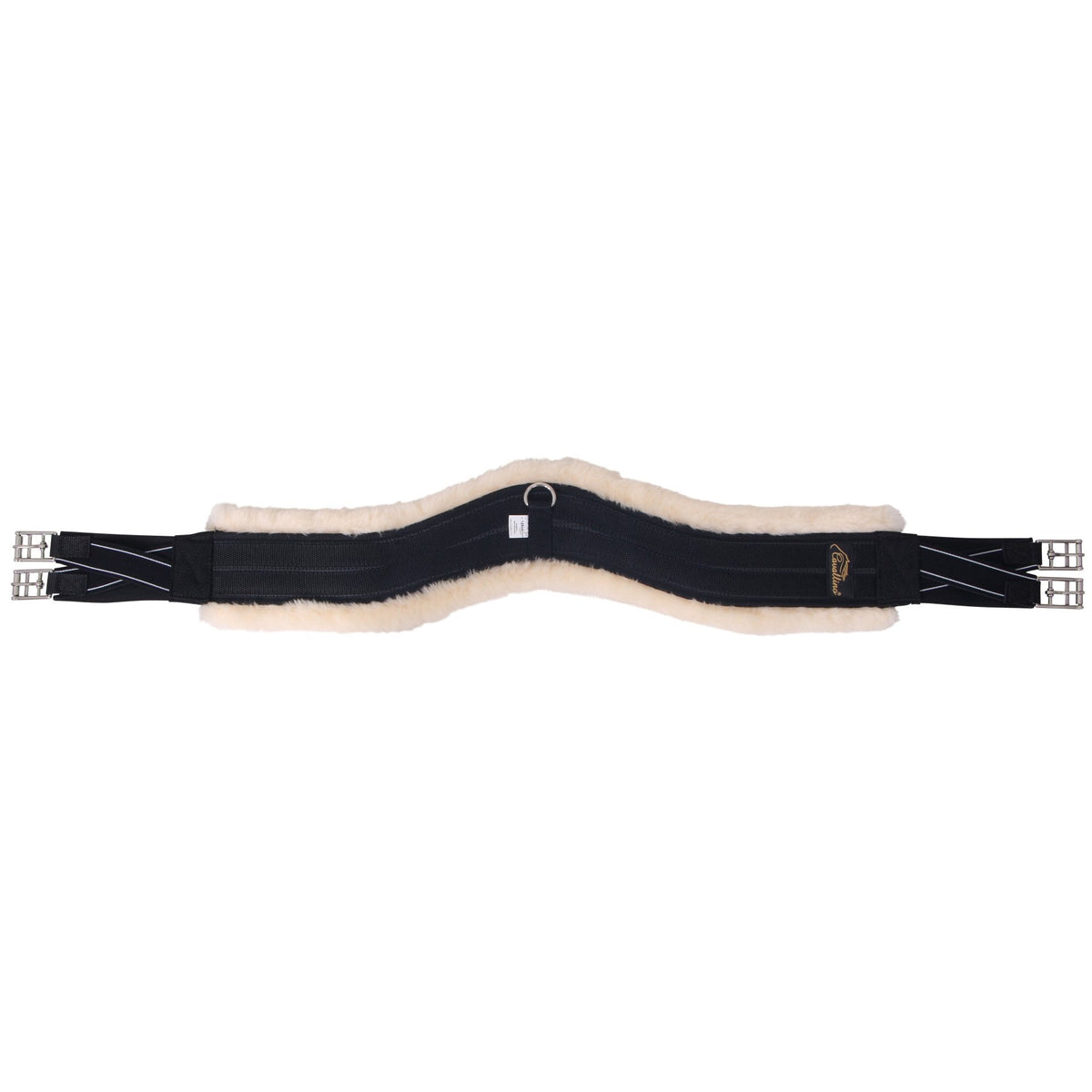 Cavallino ComfiEze Shoulder Relief Girth - Natural Black