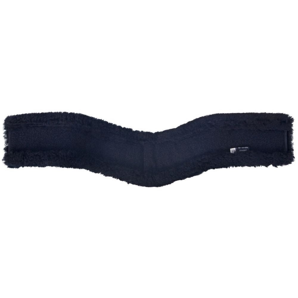 Cavallino ComfiEze Shoulder Relief Lambswool Velcro Girth Backing - Black