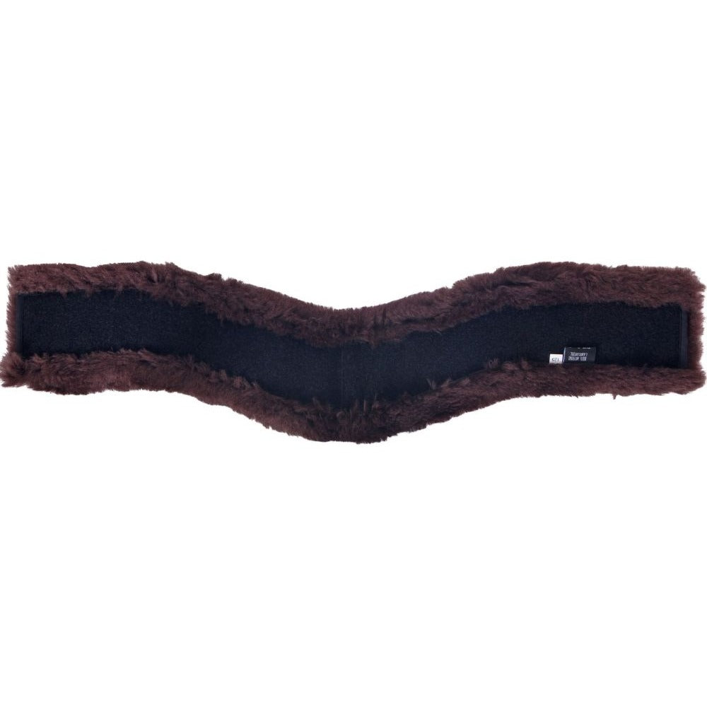 Cavallino ComfiEze Shoulder Relief Lambswool Velcro Girth Backing - Brown