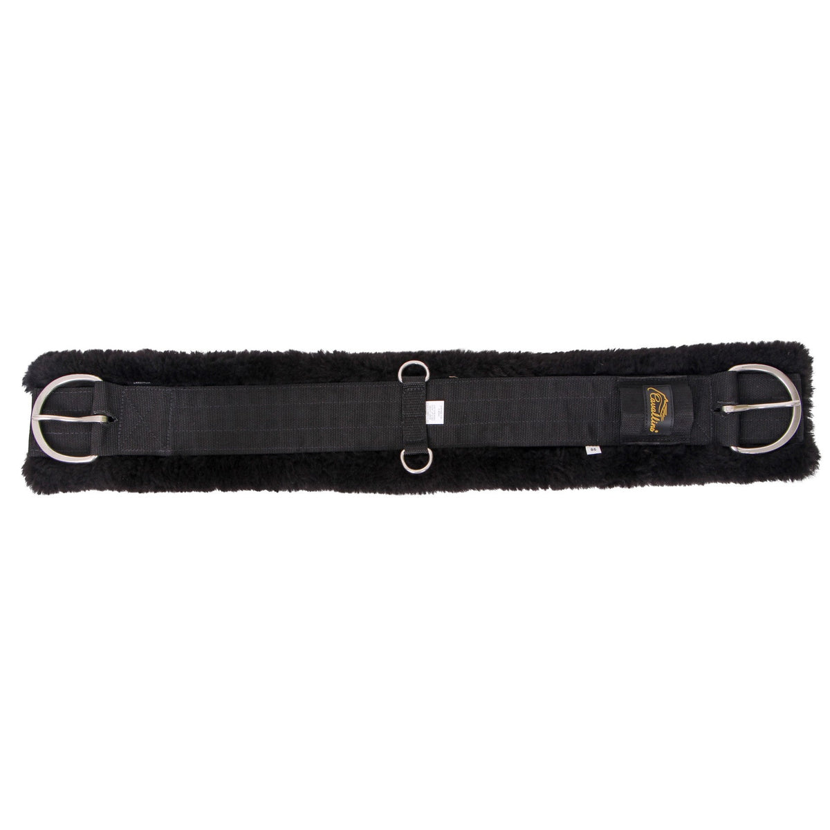 Cavallino ComfiEze Western Buckle Girth - Black