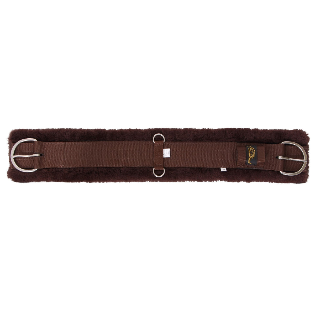 Cavallino ComfiEze Western Buckle Girth - Brown