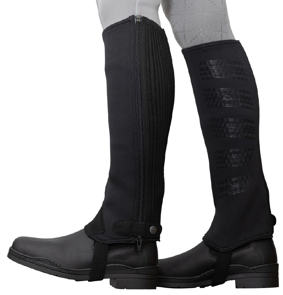 Cavallino Grippa Neoprene Chaps - Black