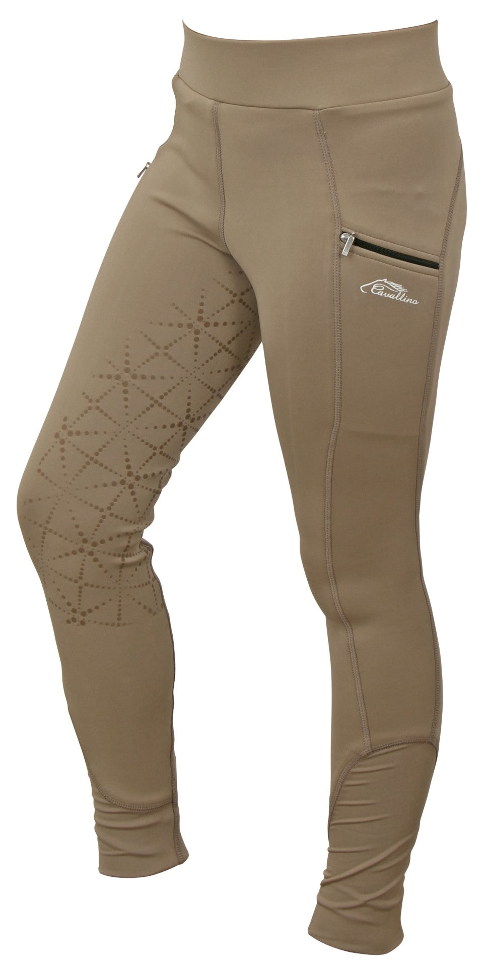 Cavallino Junior Riding Tights - Beige