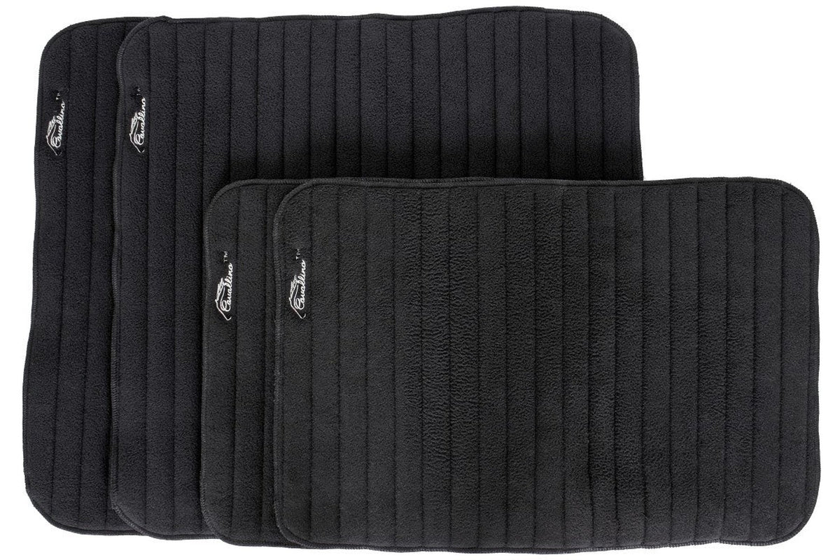 Cavallino Padded Leg Wraps - Black