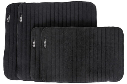 Cavallino Padded Leg Wraps - Black