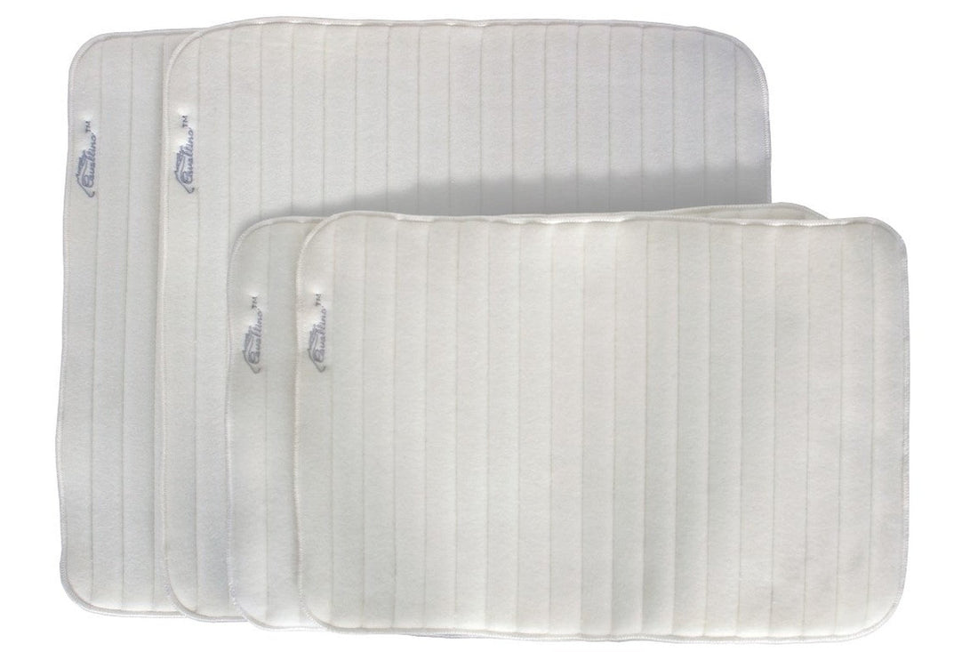 Cavallino Padded Leg Wraps - White