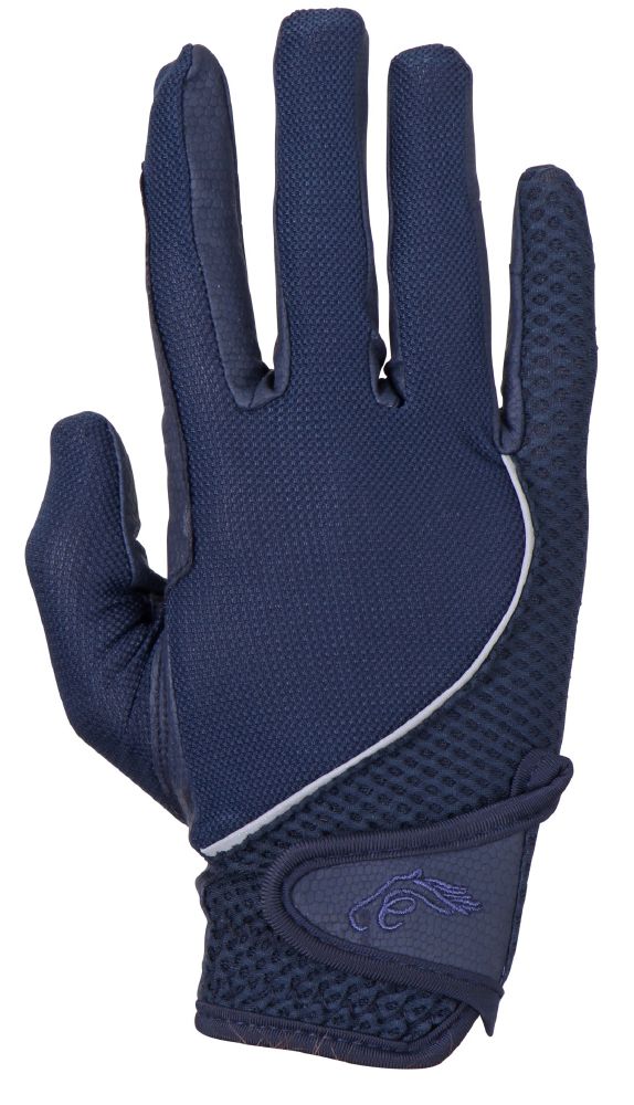 Cavallino Performance Riding Gloves - Navy