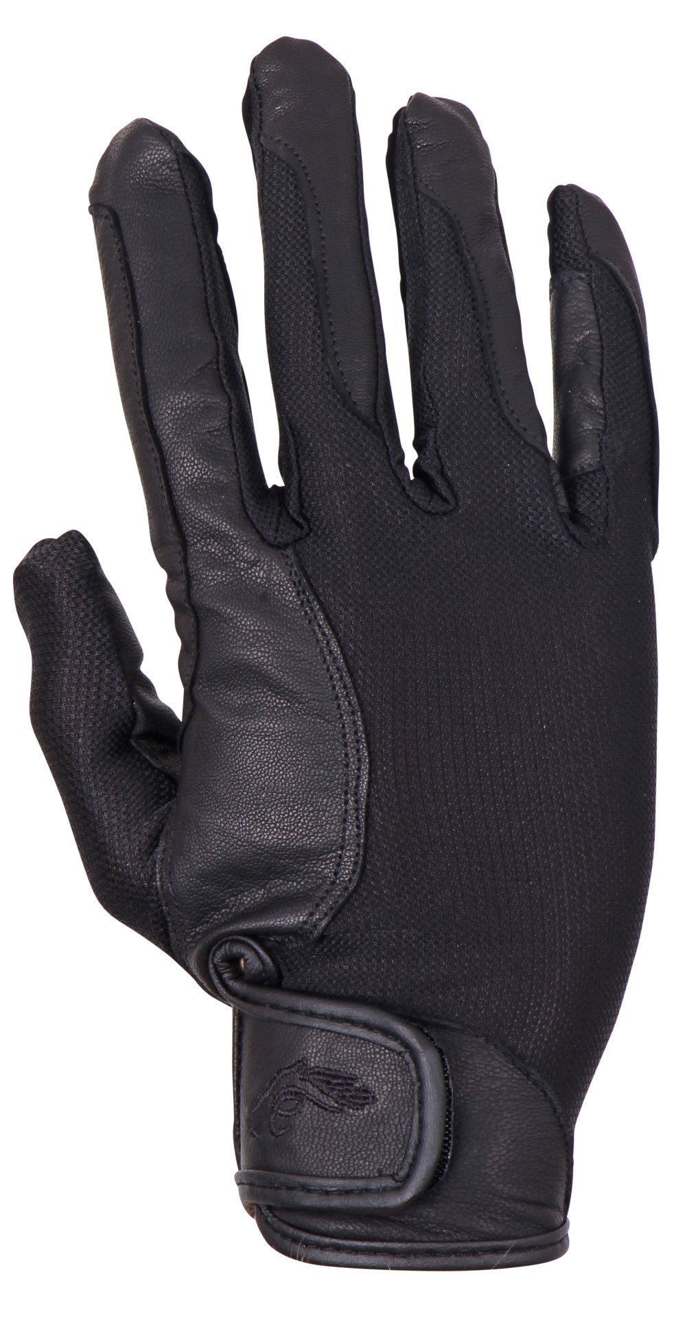 Cavallino Pro Leather Riding Gloves - Black