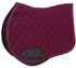 Cavallino ProJump Saddlecloth - Burgundy