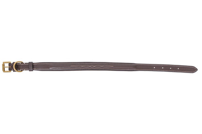 Cavallino Raised Stitched Dog Collar - 2