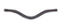 Cavallino Shaped Fine Silver Diamante Browband - Brown