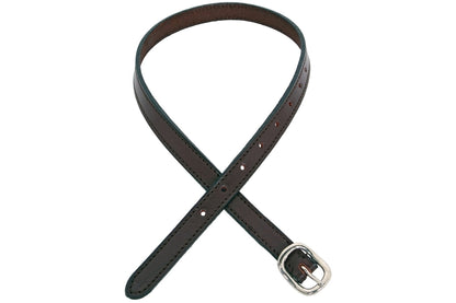 Cavallino Stitched Spur Straps - Brown