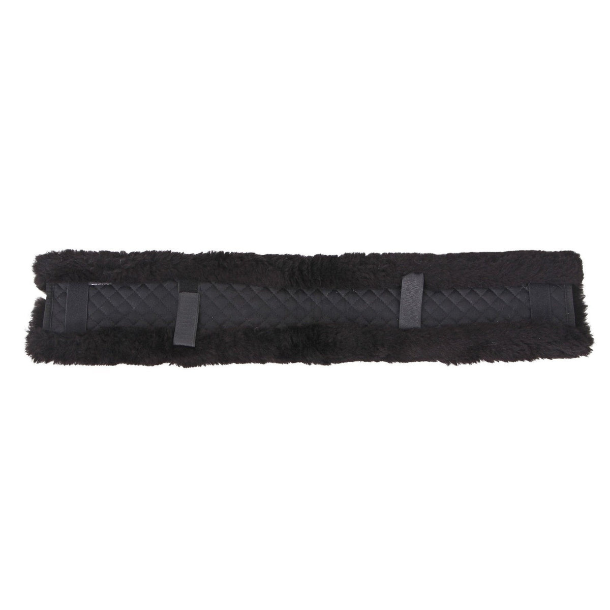 Cavallino Straight Lambswool Girth Sleeve - Black