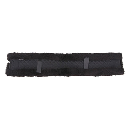 Cavallino Straight Lambswool Girth Sleeve - Black