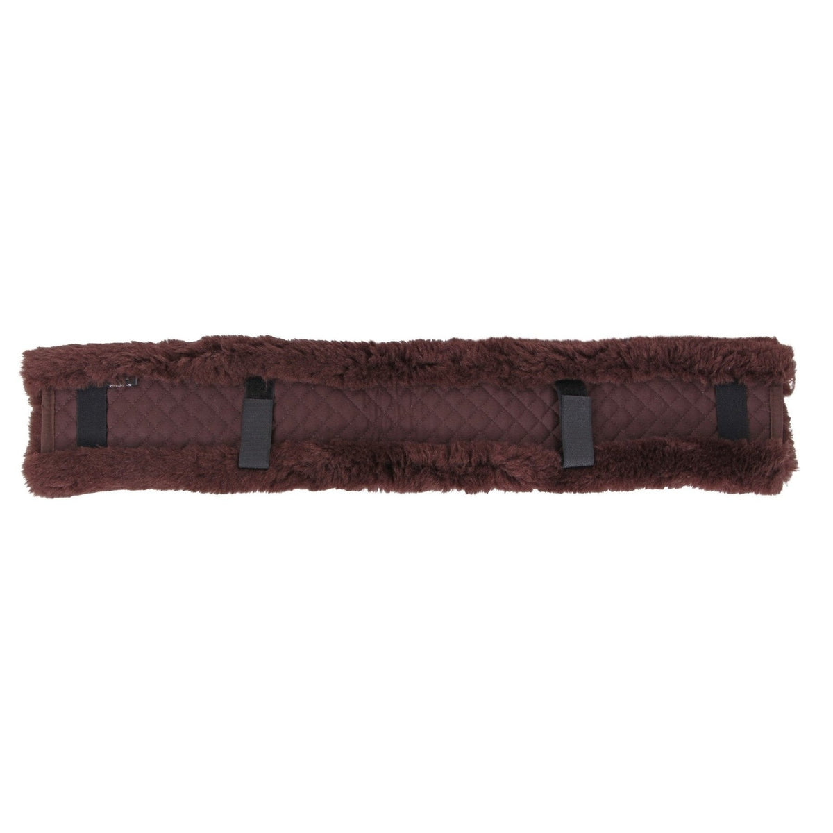 Cavallino Straight Lambswool Girth Sleeve - Brown