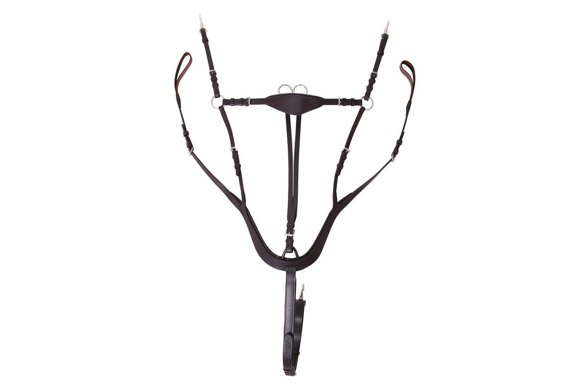 Cavallino Ultimate 5 Point Breastplate - Brown