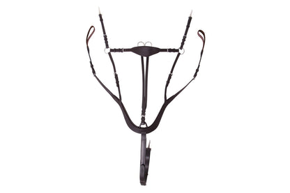 Cavallino Ultimate 5 Point Breastplate - Brown