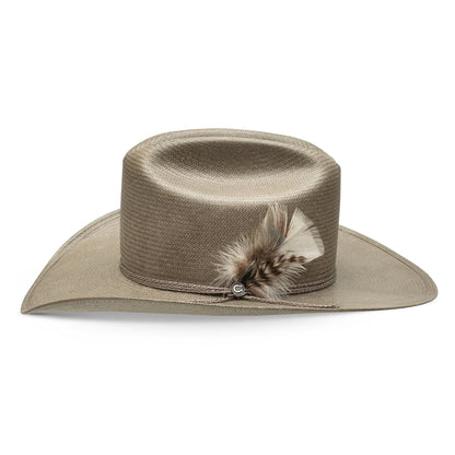 Charlie 1 Horse Lainey Wilson Straw Hold My Halo Grey Shantung - 2