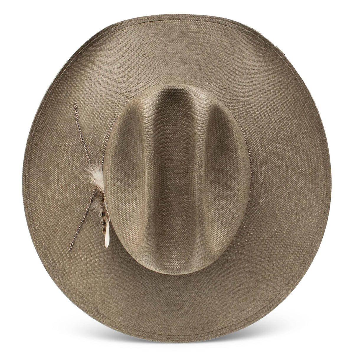 Charlie 1 Horse Lainey Wilson Straw Hold My Halo Grey Shantung - 4