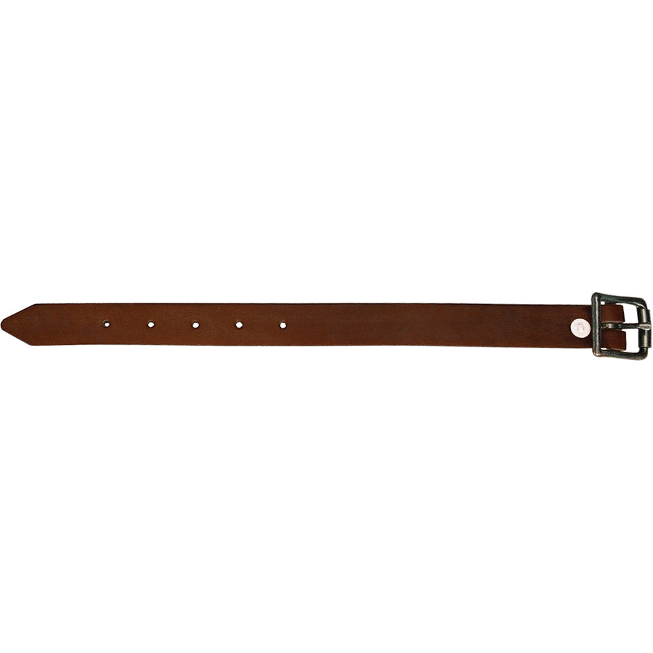 Chrome Leather Breaststrap with Buckle
