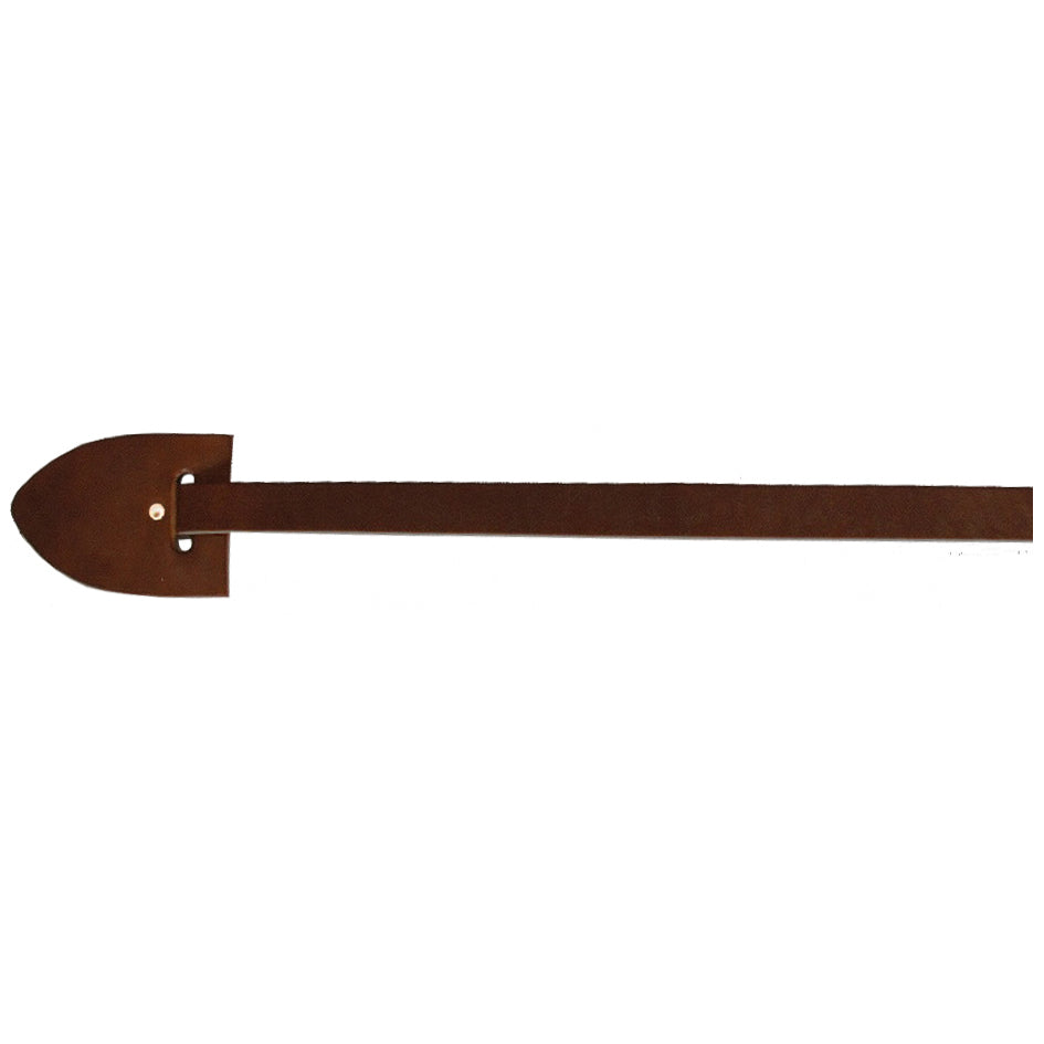 Chrome Leather Legstraps with Safe