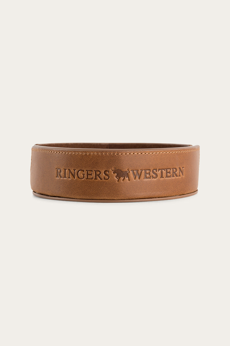 Ringers Western Hawker Leather Coaster Set
