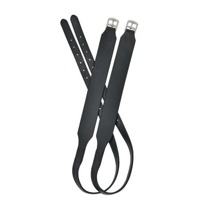 Collegiate Comfitec Stability Stirrup Leathers - Black
