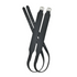 Collegiate Comfitec Stability Stirrup Leathers - Black