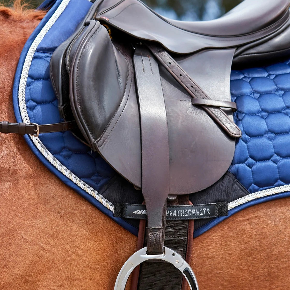 Collegiate Comfitec Stability Stirrup Leathers - Brown