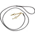 Collegiate Leather Two Chain Lead - Brown Hero
