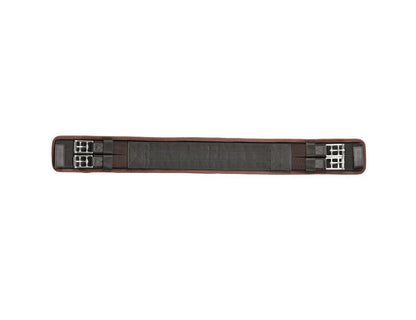 Collegiate Neoprene Lined Dressage Girth - Brown