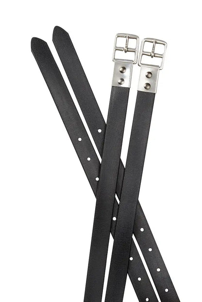 Collegiate Synthetic Stirrup Strap - Black
