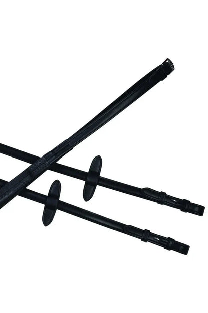 Collegiate Syntovia+ Rubber Reins - Black - 2