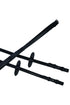 Collegiate Syntovia+ Rubber Reins - Black - 2