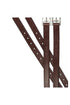 Collegiate Web Core Stirrup Leathers - Brown