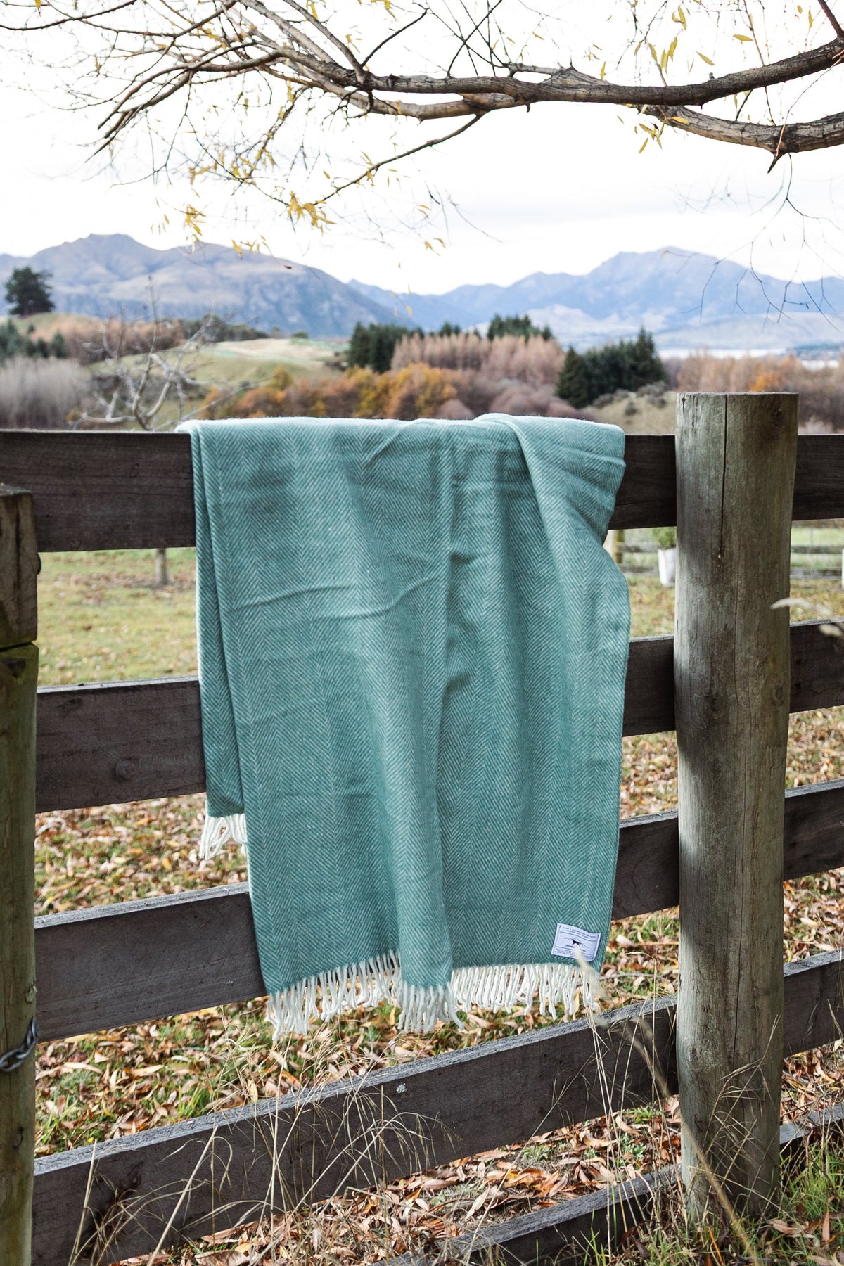 Country Collective Recycled Wool Blanket - Lake Tekapo - 3
