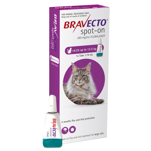 Bravecto Spot-On Large cat 6.25-12.5kg
