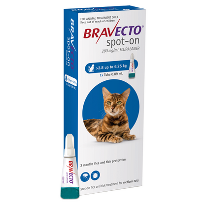 Bravecto Spot-On Medium cat 2.8-6.25kg