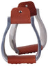 Double Hill Oxbow Stirrup Irons Leather Tread