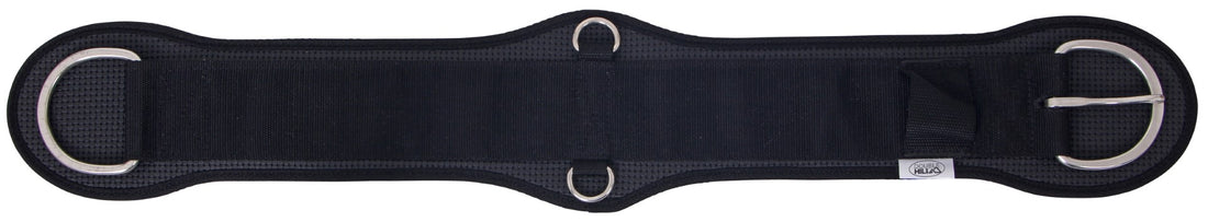 Double Hill Western Comfort Buckle/Dee Girth - Black